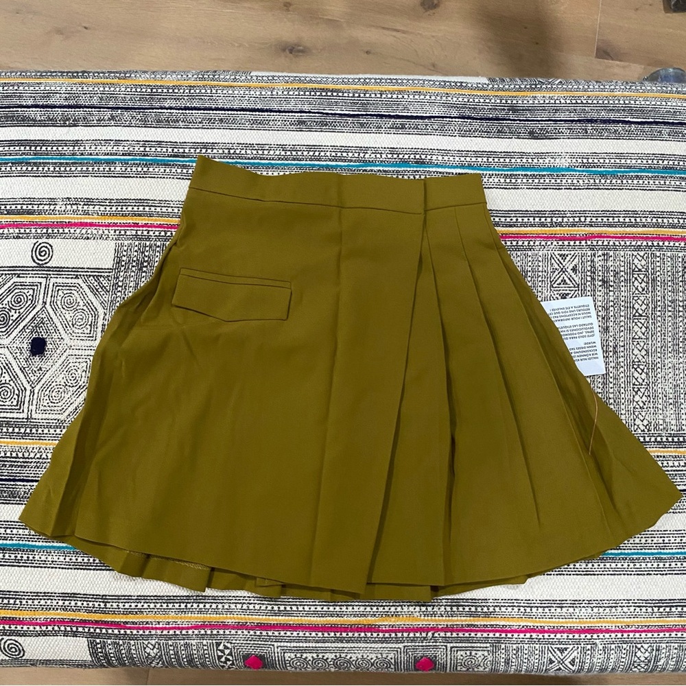 ASOS DESIGN wrap mini kilt skirt